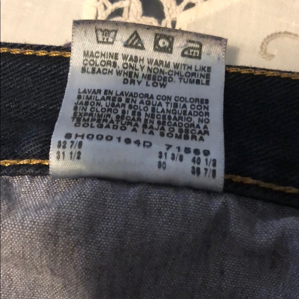 Used jeans shorts by Lee size 31/30 - Picture 6 of 8
